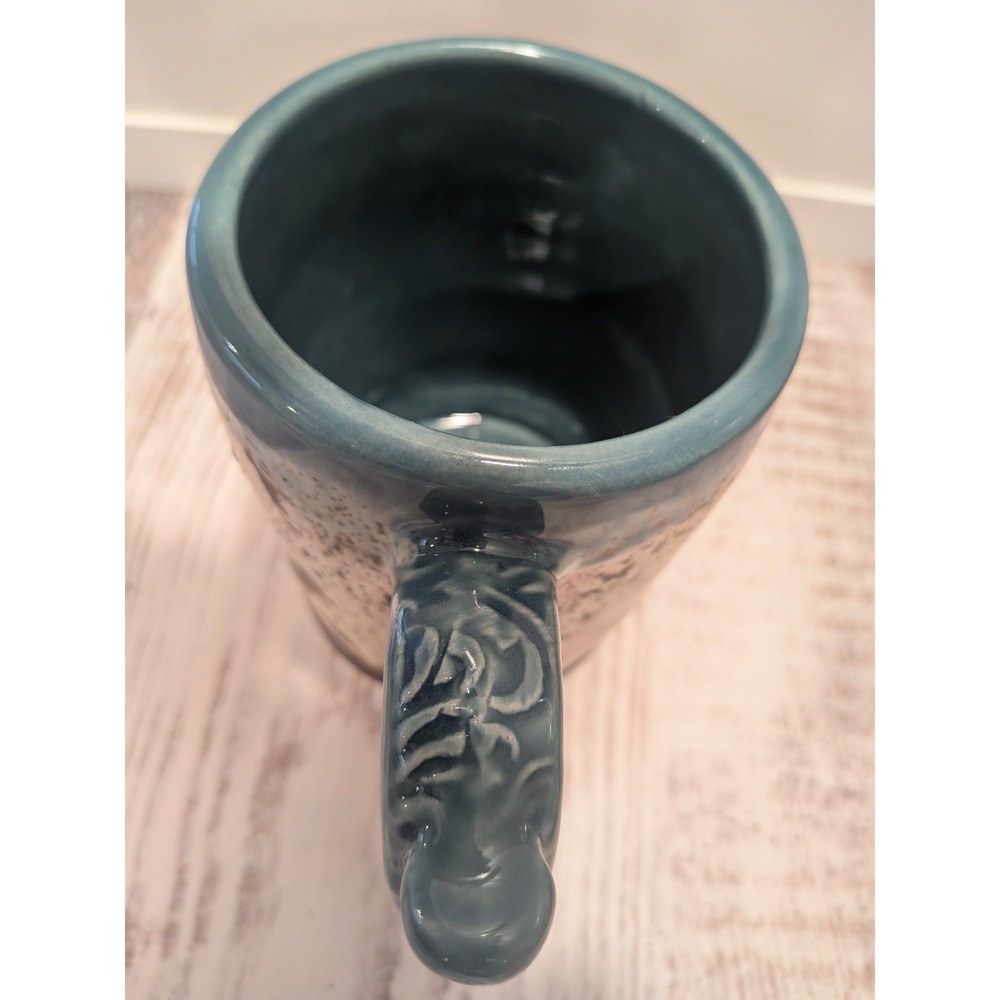 Wolf Creek Pottery Cardinal Coffee Mug 14 Oz Handcrafted Studio Art Pottery 2025 - Picture 5 of 9